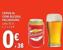 E.Leclerc Cerveja com álcool falsbourg promoção