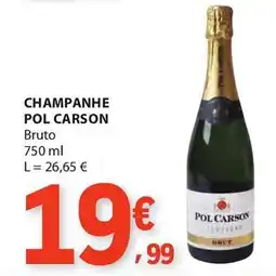 E.Leclerc Champanhe pol carson bruto promoção