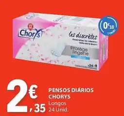 E.Leclerc Pensos diários chorys promoção