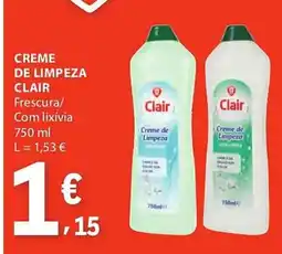E.Leclerc Creme de limpeza clair promoção