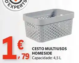 E.Leclerc Cesto multiusos homeside promoção