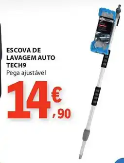 E.Leclerc Escova de lavagem auto tech9 promoção