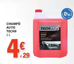 E.Leclerc Champô auto tech9 promoção