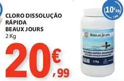 E.Leclerc Cloro dissolução rápida beaux jours promoção