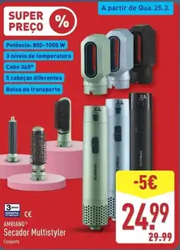 ALDI AMBIANO Secador Multistyler promoção