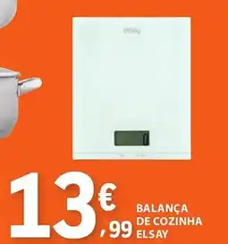 E.Leclerc Balança de cozinha elsay promoção