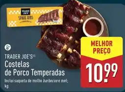 ALDI TRADER JOE'S Costelas de Porco Temperadas promoção