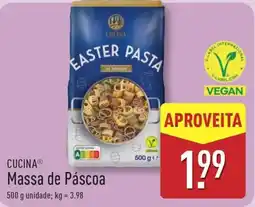 ALDI CUCINA Massa de Páscoa promoção