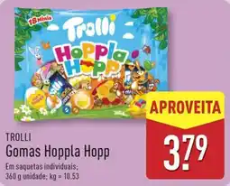ALDI TROLLI Gomas Hoppla Hopp promoção