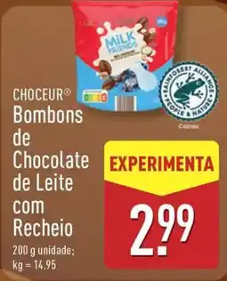 ALDI CHOCEUR Bombons de Chocolate com Recheio promoção