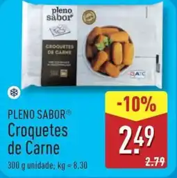 ALDI PLENO SABOR Croquetes de Carne promoção