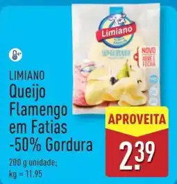 ALDI LIMIANO Queijo Flamengo em Fatias -50% Gordura promoção