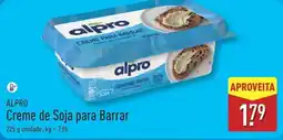 ALDI ALPRO Creme de Soja para Barrar promoção