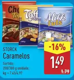 ALDI STORCK Caramelos promoção