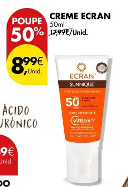 Pingo Doce Creme ecran promoção