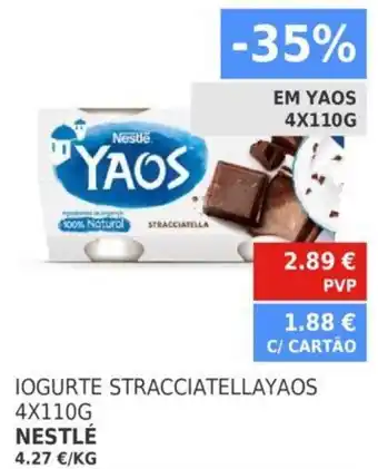Minipreço Nestlé Iogurte Stracciatellayaos 4x110g promoção