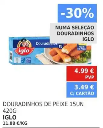 Minipreço Iglo Douradinhos de Peixe 420g promoção