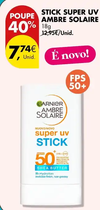 Stick super uv ambre solaire