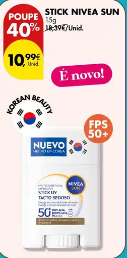 Pingo Doce Stick nivea sun promoção