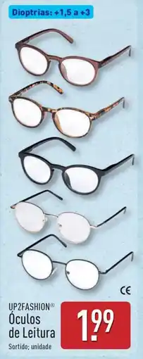 ALDI UP2FASHION Óculos de Leitura promoção