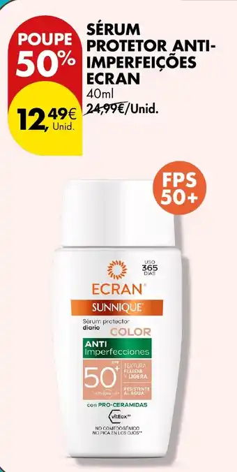 Sérum protetor anti- imperfecciones ecran