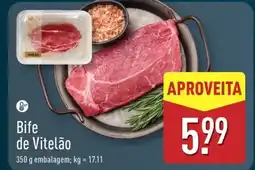 ALDI Bife de Vitelão promoção