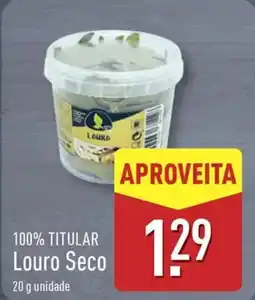 ALDI 100% TITULAR Louro Seco promoção