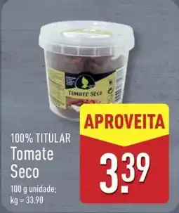 ALDI 100% TITULAR Tomate Seco promoção