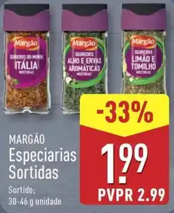ALDI MARGÃO Especiarias Sortidas promoção