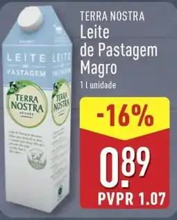 ALDI TERRA NOSTRA Leite de Pastagem Magro promoção