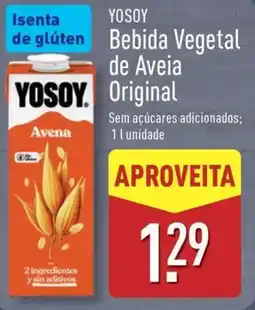 ALDI YOSOY Bebida Vegetal de Aveia Original promoção