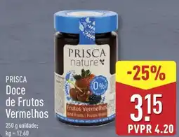 ALDI PRISCA Doce de Frutos Vermelhos promoção