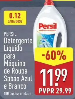 ALDI PERSIL Detergente Líquido para Máquina de Roupa Sabão Azul e Branco promoção