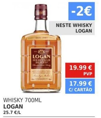 Minipreço Logan Whisky 700ml promoção