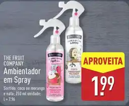 ALDI THE FRUIT COMPANY Ambientador em Spray promoção