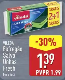 ALDI VILEDA Esfregão Salva Unhas Fresh promoção