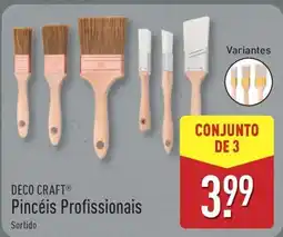 ALDI DECO CRAFT Pincéis Profissionais promoção