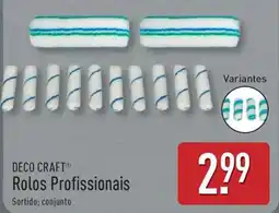 ALDI DECO CRAFT Rolos Profissionais promoção