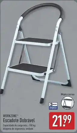 ALDI WORKZONE Escadote Dobráve promoção