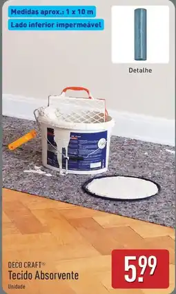 ALDI DECO CRAFT Tecido Absorvente promoção