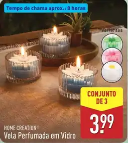 ALDI HOME CREATION Vela Perfumada em Vidro promoção