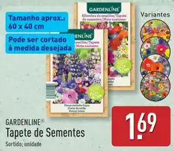 ALDI GARDENLINE Tapete de Sementes promoção