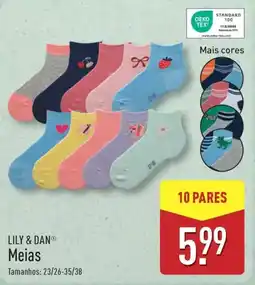 ALDI LILY & DAN Meias promoção