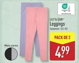 ALDI LILY & DAN Leggings promoção