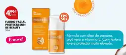 Pingo Doce Fluido facial protect&sun be beauty promoção