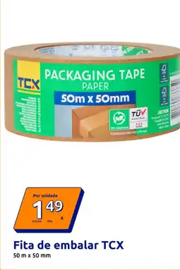 Action Fita de embalar TCX 50m x 50mm promoção