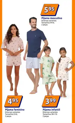 Action Pijama masculino promoção