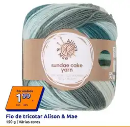 Action Fio de tricotar Alison & Mae promoção