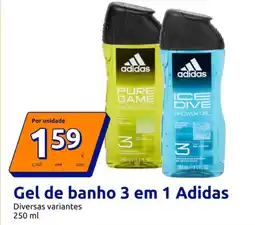 Action Gel de banho 3 em 1 Adidas promoção
