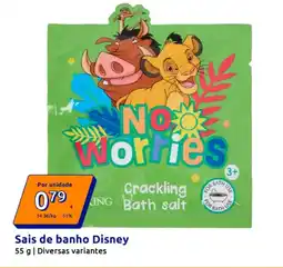 Action Sais de banho Disney promoção